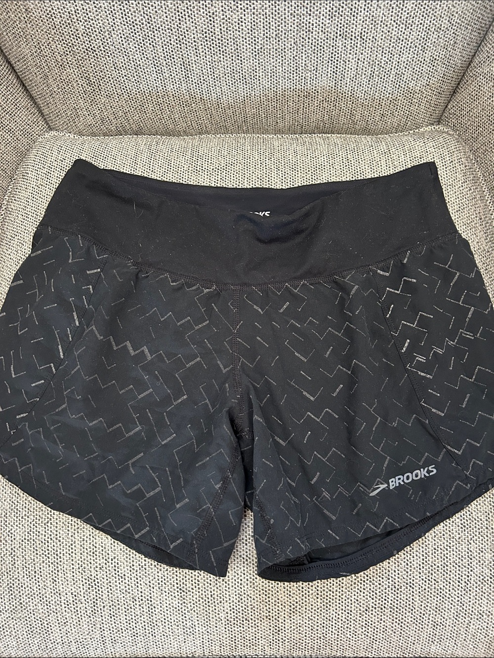 Brooks Black Women's S Running Shorts - Picture 1 of 4